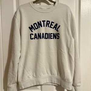 ❄︎Montreal Canadiens White Sweater❄︎